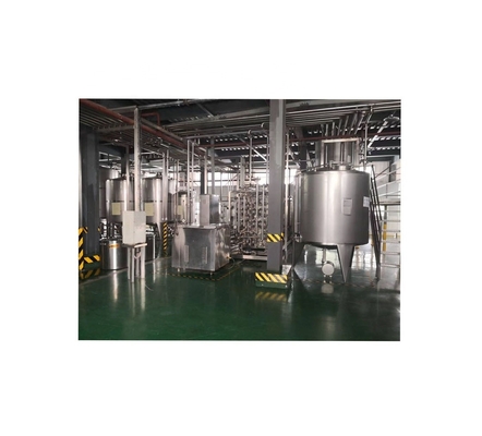 Yoghurtproductie-machine Kleine yoghurtverwerkingslijn met een capaciteit van 500L-10000L
