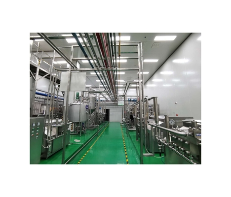 Op maat gemaakte spannings-sleutelproject 3000L/H yoghurt productielijn