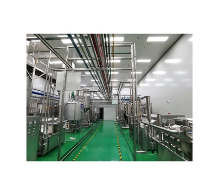 20000 KG Complete Yoghurt Plant voor Pasteurisatie Vries Homogenisatie en Fermentatie