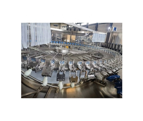 Bierflessenfabriek met het voordeel van een gestage vulmachine