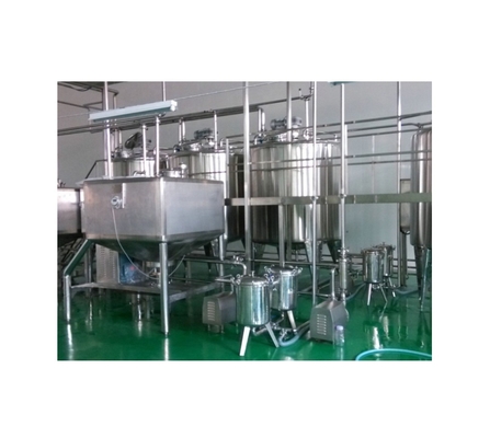 Vullingsnauwkeurigheid 100% Productielijn voor drankenmachines Plastic/SUS304 Gordelmateriaal