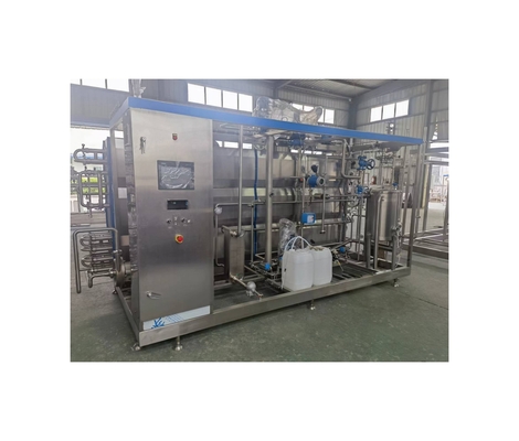 Boerderijen PLC 1000L/H tot 10000L/H Kleine deeltjes Dranken Aseptic Tubular Sterilisator Voordeel
