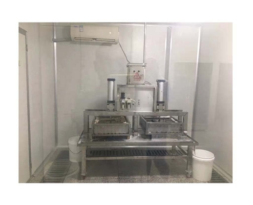 Kaasverwerkingsinstallatie 0,75 kW Spanning 220V/380V/440V Kaasvormende en snijmachine