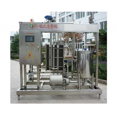 Afhankelijk van de capaciteit van de machine Plate Continuous Pasteurizer voor de voedingsindustrie