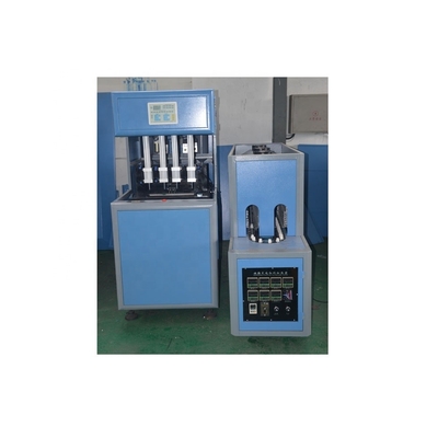 1L semi-automatische 4 holte waterfles blaasvormmachine voor water/drank