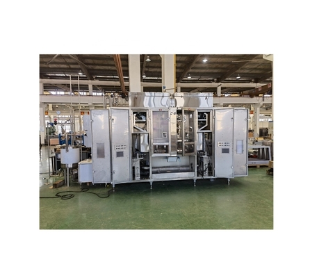 4500*1200*3250mm Aseptic Double Heads Fruit Pulp Filling Machine voor aseptische verpakkingen