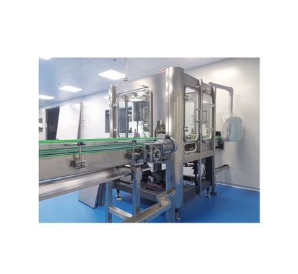 Vulling Volume 330-4000ml Pure Water Juice Flasser Filling Machine met 3 verzegelkoppen