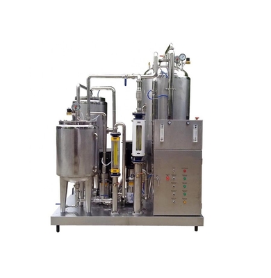 1000L/H elektrische zuivelmixer voor koolzuurhoudende dranken in drankenfabriek