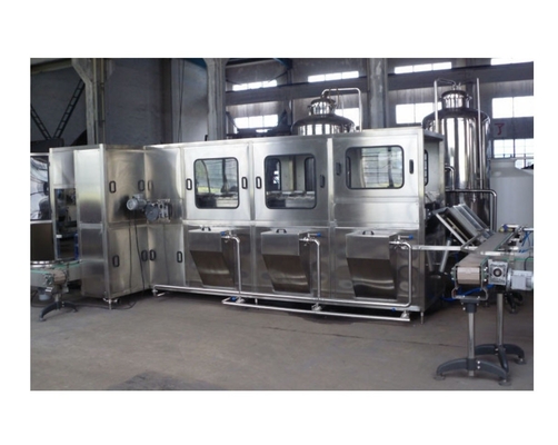 Volledig geautomatiseerde 5 gallon mineraalwater productielijn voor geavanceerde productie-installatie