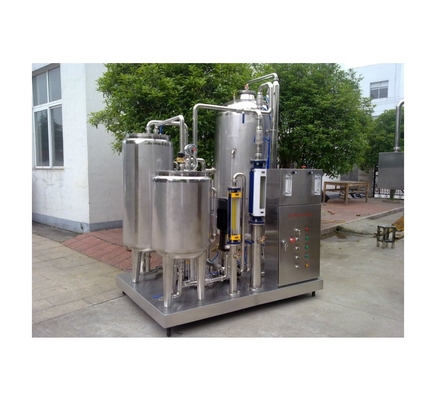 1000L/H elektrische zuivelmixer voor koolzuurhoudende dranken in drankenfabriek