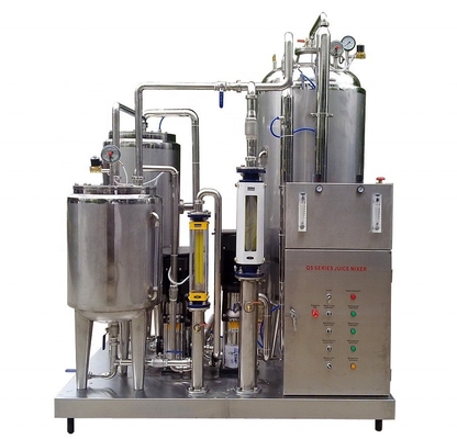 1000L/H elektrische zuivelmixer voor koolzuurhoudende dranken in drankenfabriek