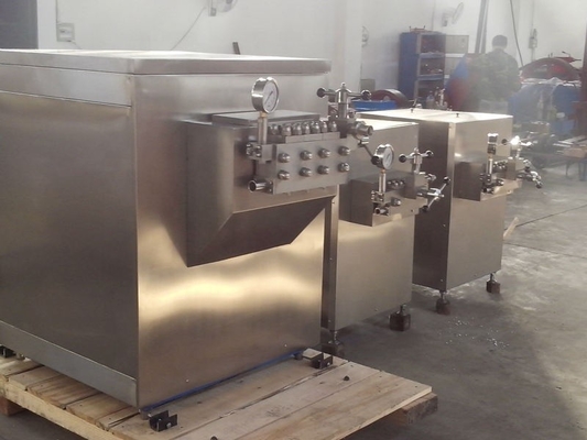 11 kW 1500L/H hogedruk homogeniseringsmachine voor melk in 220V/380V/440V/480V