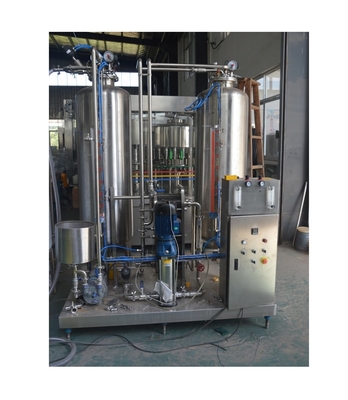 2000L/H koolzuurhoudende drankenmixer voor drankenverwerkende installaties koolzuurhoudend