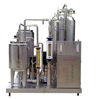 2000L/H koolzuurhoudende drankenmixer voor drankenverwerkende installaties koolzuurhoudend