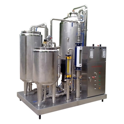 Elektrisch aangedreven type Volledig automatische 1500L/H zachte koolzuurhoudende drankenmixer
