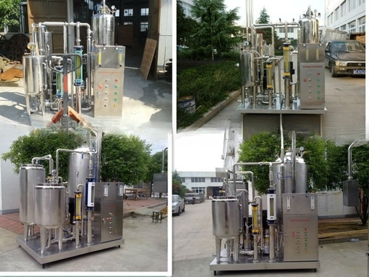 Elektrisch aangedreven type Volledig automatische 1500L/H zachte koolzuurhoudende drankenmixer
