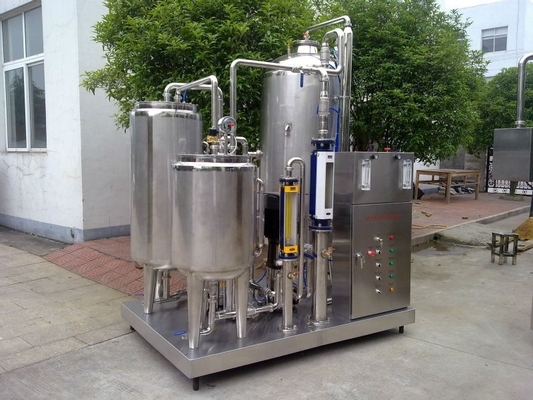 Elektrisch aangedreven type Volledig automatische 1500L/H zachte koolzuurhoudende drankenmixer