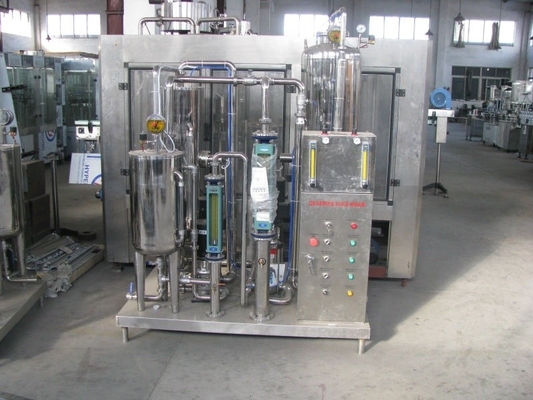 Elektrisch aangedreven type Volledig automatische 1500L/H zachte koolzuurhoudende drankenmixer
