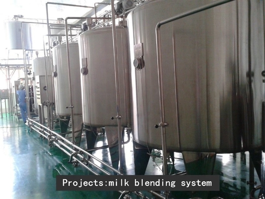 500L-10000L capaciteit aromatische yoghurt verwerkingslijn voor vers vloeibare melk turnkey project