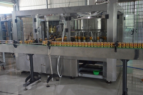 Volledig automatische kleine isobar dranken productie-installatie geavanceerde cola kan vulinstallatie