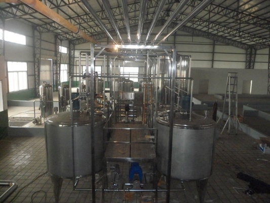 Geavanceerde melkverwerkingsapparatuur voor zuivelproducten Eindproduct 3 Yoghurt van gemengd type