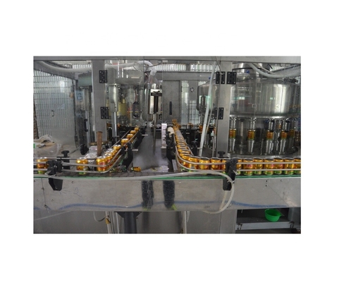Elektrisch aangedreven 6000BPH koolzuurzuur vullijn voor de productie van ingeblikte dranken