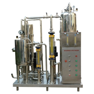 Volledig automatische 1500L/H frisdranken koolzuurhoudende dranken mixer met mengbereik 1 3-1 6