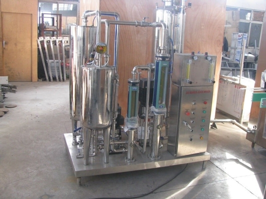 Volledig automatische 1500L/H frisdranken koolzuurhoudende dranken mixer met mengbereik 1 3-1 6