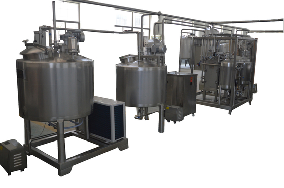 2000-60000 kg volledig automatische fabriek voor de productie van gemengde yoghurt voor de zuivelindustrie