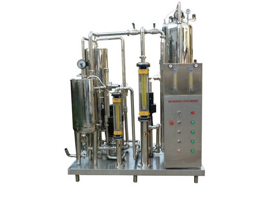Volledig automatische 1500L/H frisdranken koolzuurhoudende dranken mixer met mengbereik 1 3-1 6