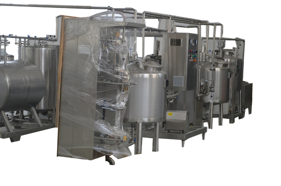 2000-60000 kg volledig automatische fabriek voor de productie van gemengde yoghurt voor de zuivelindustrie