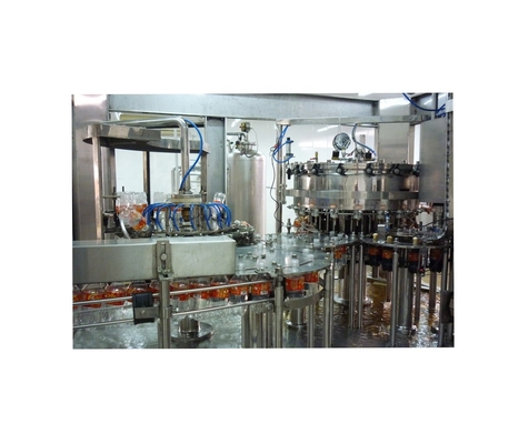 Elektrisch aangedreven watervulmachine voor mineraalwaterflessen van 250 ml tot 600 ml