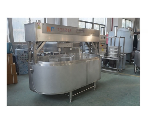 Voedsel Sanitaire Kaas maken met lage snelheid roermachine en SUS304/SUS316L materiaal 17.5KW