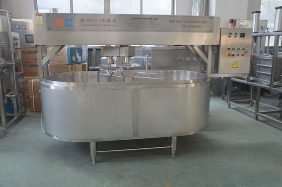 17.5KW Homogene emulgerende BTW Verpakte kaas BTW voor grootschalige productie