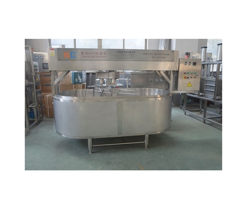 Voedsel Sanitaire Kaas maken met lage snelheid roermachine en SUS304/SUS316L materiaal 17.5KW