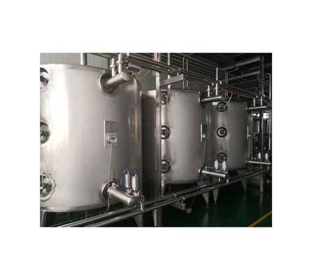 Yoghurtproductie-machine Kleine yoghurtverwerkingslijn met een capaciteit van 500L-10000L