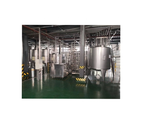 Yoghurtproductie-machine Kleine yoghurtverwerkingslijn met een capaciteit van 500L-10000L