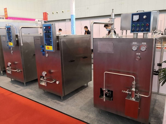 Mix Inlaat Temperatuur Gelato Batch Freezer Italiaanse continue ijsmachine met lange