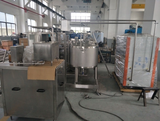 Mix Inlaat Temperatuur Gelato Batch Freezer Italiaanse continue ijsmachine met lange