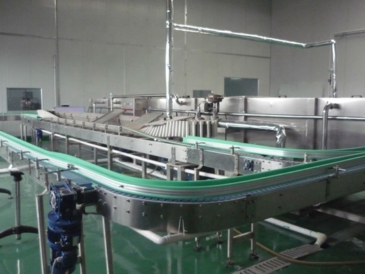 Volledig automatische flessenfabriek voor mousserend water van 6000 liter per uur voor een snelle en gemakkelijke productie