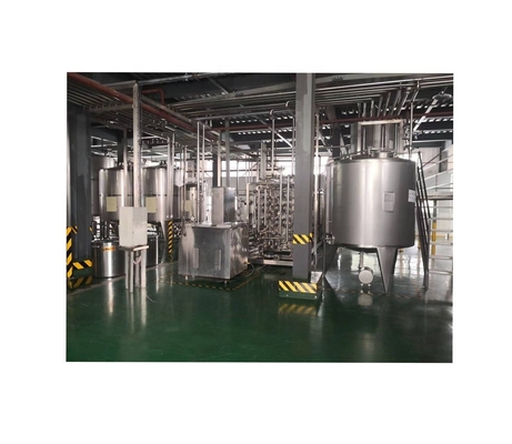 Aanpasbare turnkey soja-melk productielijn voor productie-installatie
