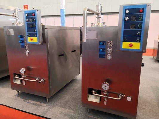 Gemakkelijk te bedienen Voedsel Sanitair Hard ijs Continuous Freezer voor zuivelproducten