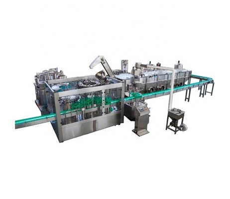 Volledig automatische flessenfabriek voor mousserend water van 6000 liter per uur voor een snelle en gemakkelijke productie