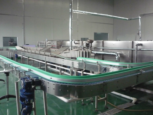 Volledig automatische flessenfabriek voor mousserend water van 6000 liter per uur voor een snelle en gemakkelijke productie
