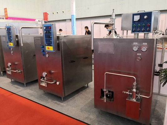 Gemakkelijk te bedienen Voedsel Sanitair Hard ijs Continuous Freezer voor zuivelproducten