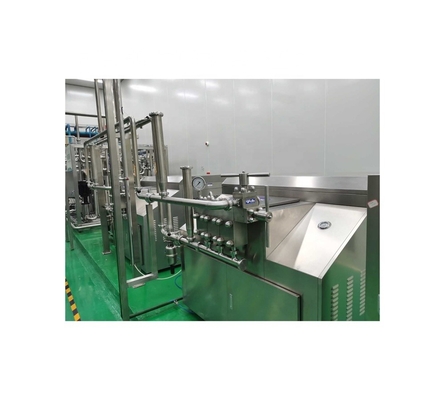 20000 KG Complete Yoghurt Plant voor Pasteurisatie Vries Homogenisatie en Fermentatie