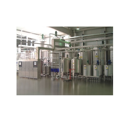 20000 KG Complete Yoghurt Plant voor Pasteurisatie Vries Homogenisatie en Fermentatie