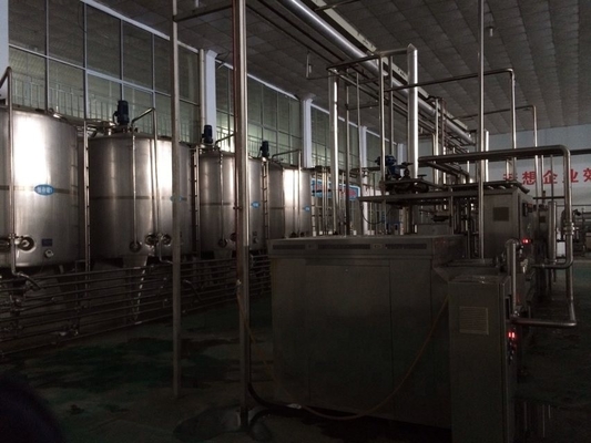 Automatische 3000L/H complete set Fruit Cider Production Line met verbruik