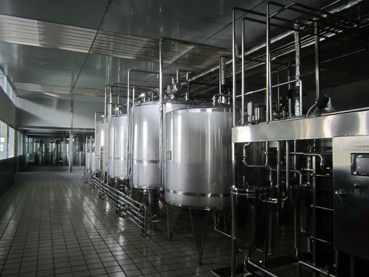 Automatische 3000L/H complete set Fruit Cider Production Line met verbruik