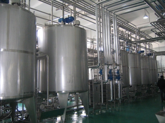 Automatische 3000L/H complete set Fruit Cider Production Line met verbruik